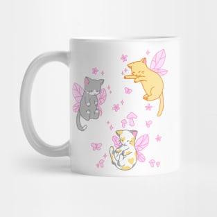 fairy kitties (classic pink) Mug